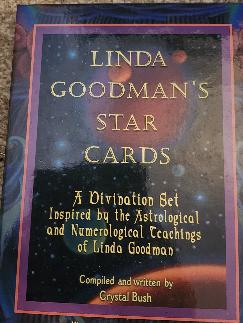 Linda Goodman's Star Cards Divination Set 33 Cards & Book New OOP